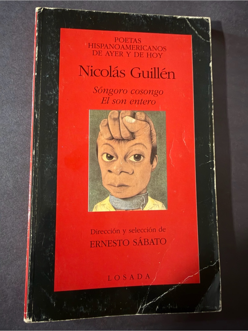 Nicolás Guillén "Sóngoro cosongo / El son entero" Red & Black Paperback